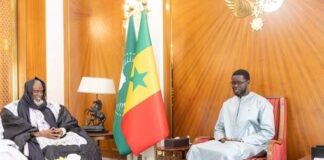 En prélude à son Magal à Ndiambour Sine (Fatick): Bassirou Diomaye Faye reçoit Cheikh Ndiguel Sène